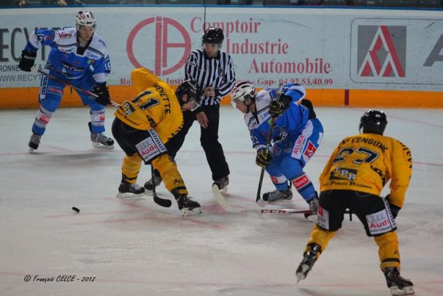 Photo hockey match Gap  - Rouen le 24/11/2012