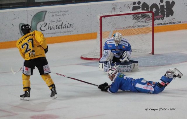 Photo hockey match Gap  - Rouen le 24/11/2012
