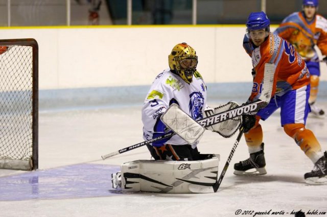 Photo hockey match Clermont-Ferrand - Compiègne le 24/11/2012