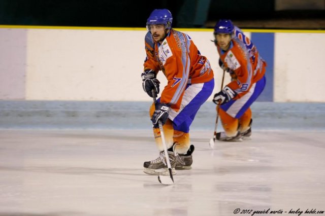 Photo hockey match Clermont-Ferrand - Compiègne le 24/11/2012