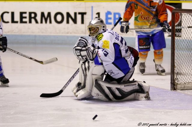 Photo hockey match Clermont-Ferrand - Compiègne le 24/11/2012