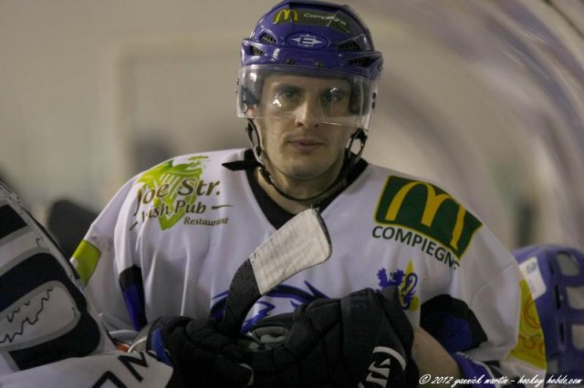 Photo hockey match Clermont-Ferrand - Compiègne le 24/11/2012