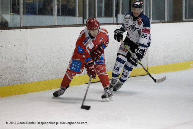 Photo hockey match Valence - Nantes le 24/11/2012