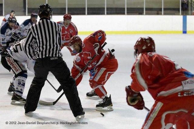 Photo hockey match Valence - Nantes le 24/11/2012