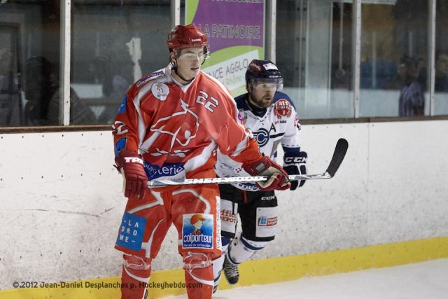 Photo hockey match Valence - Nantes le 24/11/2012