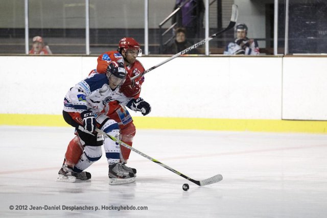 Photo hockey match Valence - Nantes le 24/11/2012