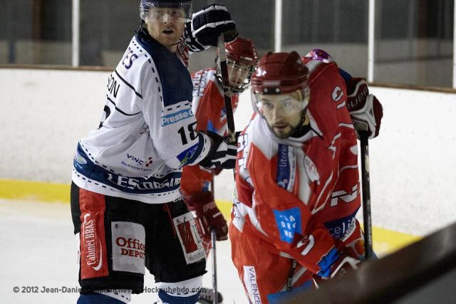 Photo hockey match Valence - Nantes le 24/11/2012
