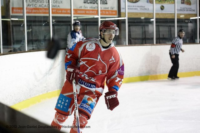 Photo hockey match Valence - Nantes le 24/11/2012