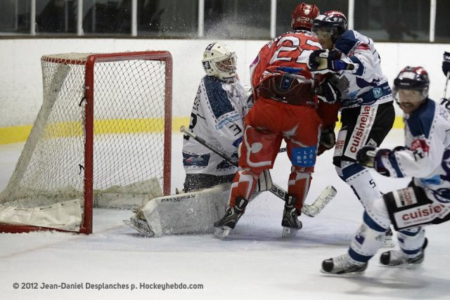 Photo hockey match Valence - Nantes le 24/11/2012