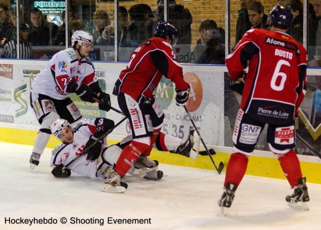 Photo hockey match Angers  - Briançon  le 27/11/2012