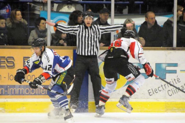 Photo hockey match Caen  - Mulhouse le 30/11/2012