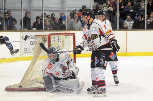 Photo hockey match Caen  - Mulhouse le 30/11/2012