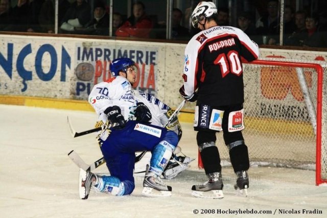 Photo hockey match Briançon  - Dijon  le 11/11/2008
