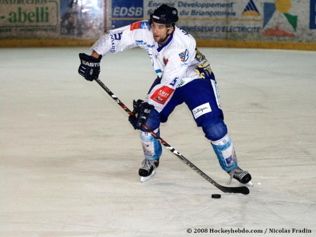 Photo hockey match Briançon  - Dijon  le 11/11/2008