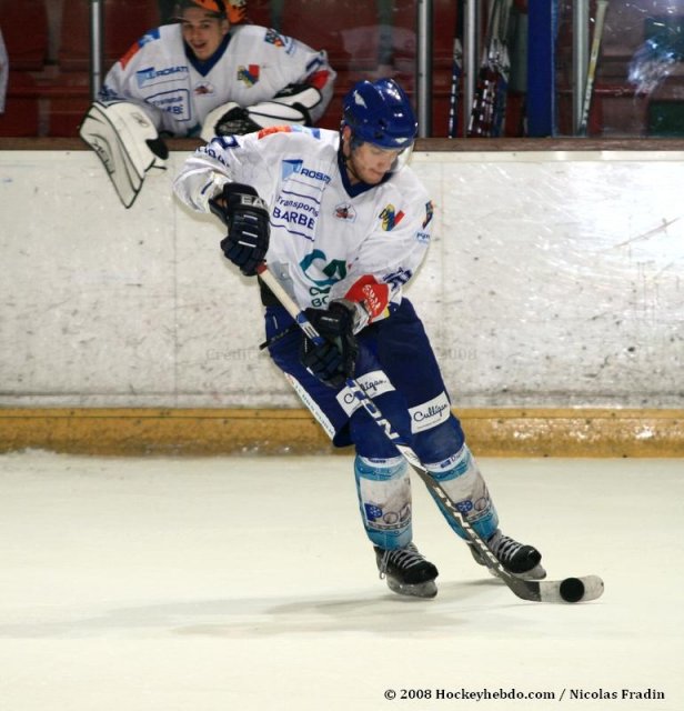 Photo hockey match Briançon  - Dijon  le 11/11/2008