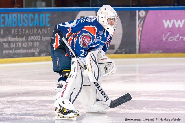 Photo hockey match Lyon - Amnéville le 01/12/2012