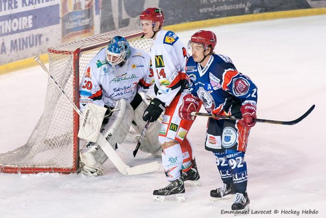 Photo hockey match Lyon - Amnéville le 01/12/2012