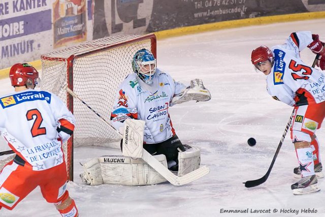 Photo hockey match Lyon - Amnéville le 01/12/2012