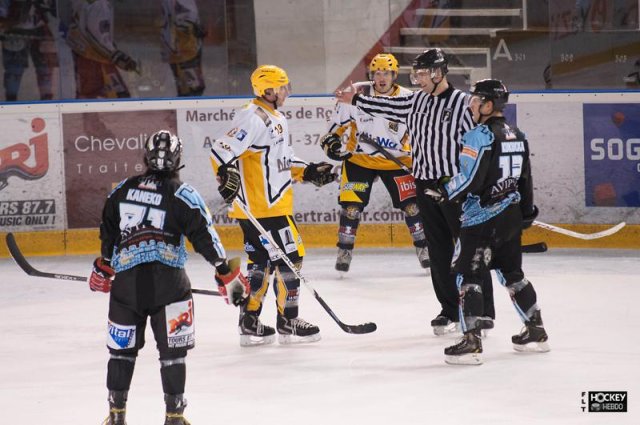 Photo hockey match Tours  - Strasbourg II le 01/12/2012