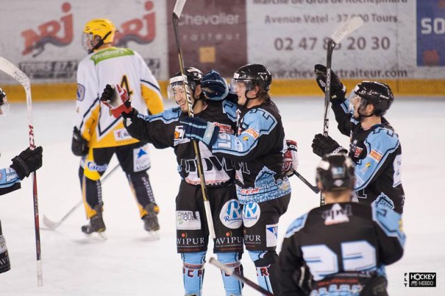 Photo hockey match Tours  - Strasbourg II le 01/12/2012