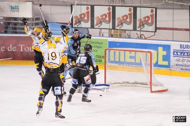 Photo hockey match Tours  - Strasbourg II le 01/12/2012
