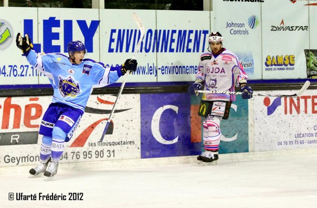 Photo hockey match Villard-de-Lans - Epinal  le 01/12/2012
