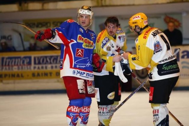 Photo hockey match Epinal  - Strasbourg  le 04/11/2008