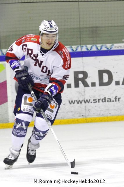 Photo hockey match Rouen - Grenoble  le 04/12/2012