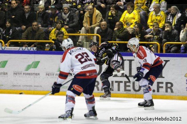 Photo hockey match Rouen - Grenoble  le 04/12/2012