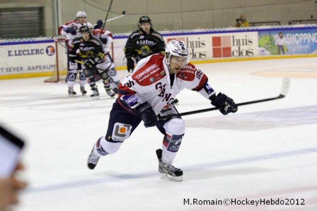 Photo hockey match Rouen - Grenoble  le 04/12/2012