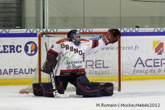 Photo hockey match Rouen - Grenoble  le 04/12/2012