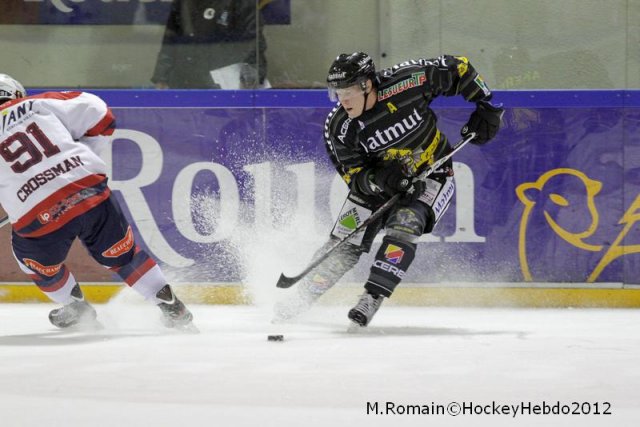 Photo hockey match Rouen - Grenoble  le 04/12/2012