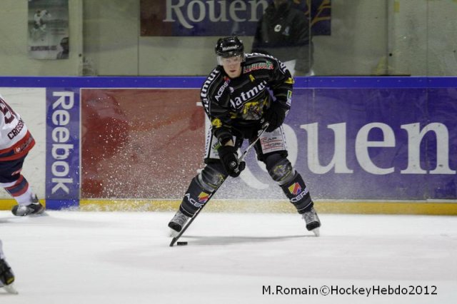 Photo hockey match Rouen - Grenoble  le 04/12/2012