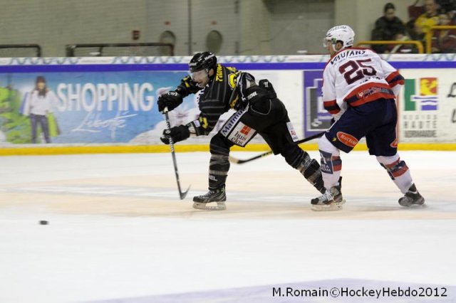 Photo hockey match Rouen - Grenoble  le 04/12/2012