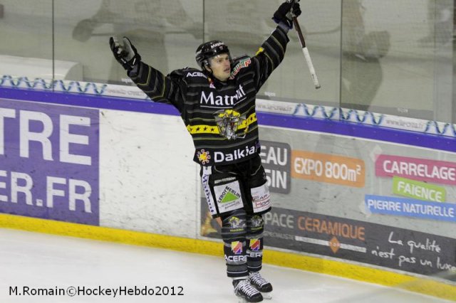 Photo hockey match Rouen - Grenoble  le 04/12/2012