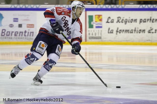 Photo hockey match Rouen - Grenoble  le 04/12/2012