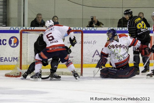 Photo hockey match Rouen - Grenoble  le 04/12/2012