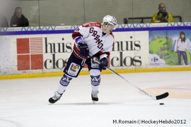 Photo hockey match Rouen - Grenoble  le 04/12/2012