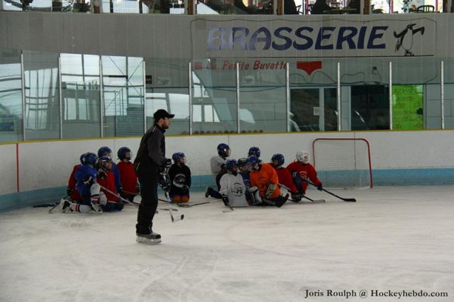 Photo hockey reportage Formation fédérale entraîneur