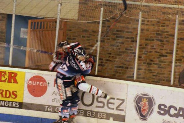 Photo hockey match Angers  - Amiens  le 11/11/2008