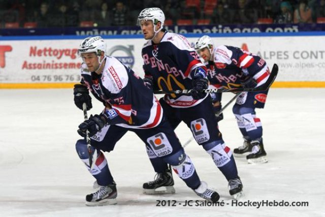 Photo hockey match Grenoble  - Briançon  le 08/12/2012