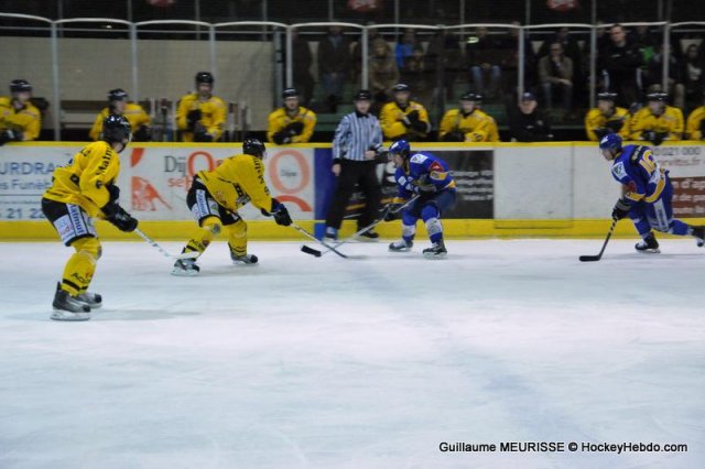 Photo hockey match Dijon  - Rouen le 08/12/2012