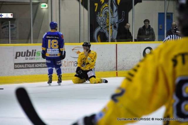Photo hockey match Dijon  - Rouen le 08/12/2012