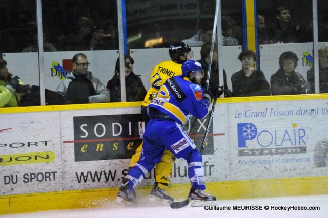 Photo hockey match Dijon  - Rouen le 08/12/2012