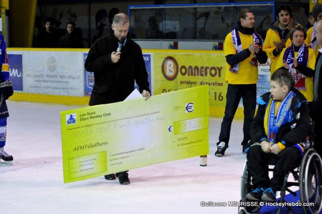 Photo hockey match Dijon  - Rouen le 08/12/2012