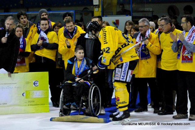 Photo hockey match Dijon  - Rouen le 08/12/2012