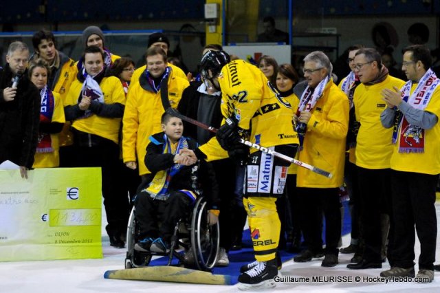 Photo hockey match Dijon  - Rouen le 08/12/2012