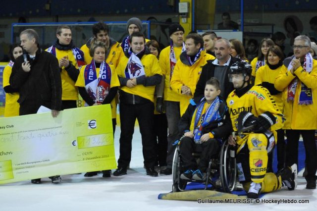 Photo hockey match Dijon  - Rouen le 08/12/2012