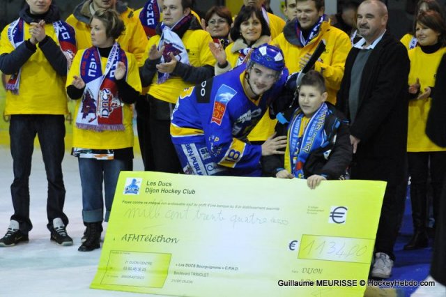 Photo hockey match Dijon  - Rouen le 08/12/2012