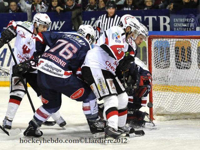 Photo hockey match Grenoble  - Briançon  le 08/12/2012